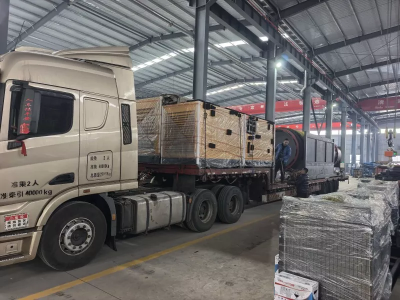 ماشین آلات معدن Jinqi دسته ای از تجهیزات جداسازی و پشتیبانی درام را به روسیه ارسال می کند