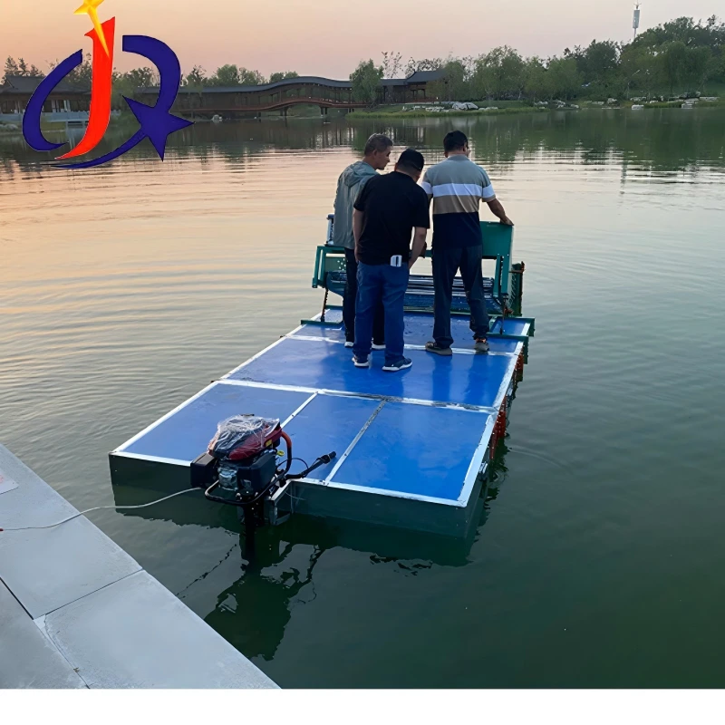 چگونه یک دستگاه جمع‌آوری علف‌های هرز کوچک آبزی حذف علف‌های هرز را در آبراه‌های کوچک بهبود می‌بخشد؟