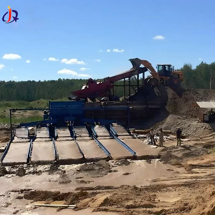 کارخانه های شستشوی طلای آبرفتی رسی